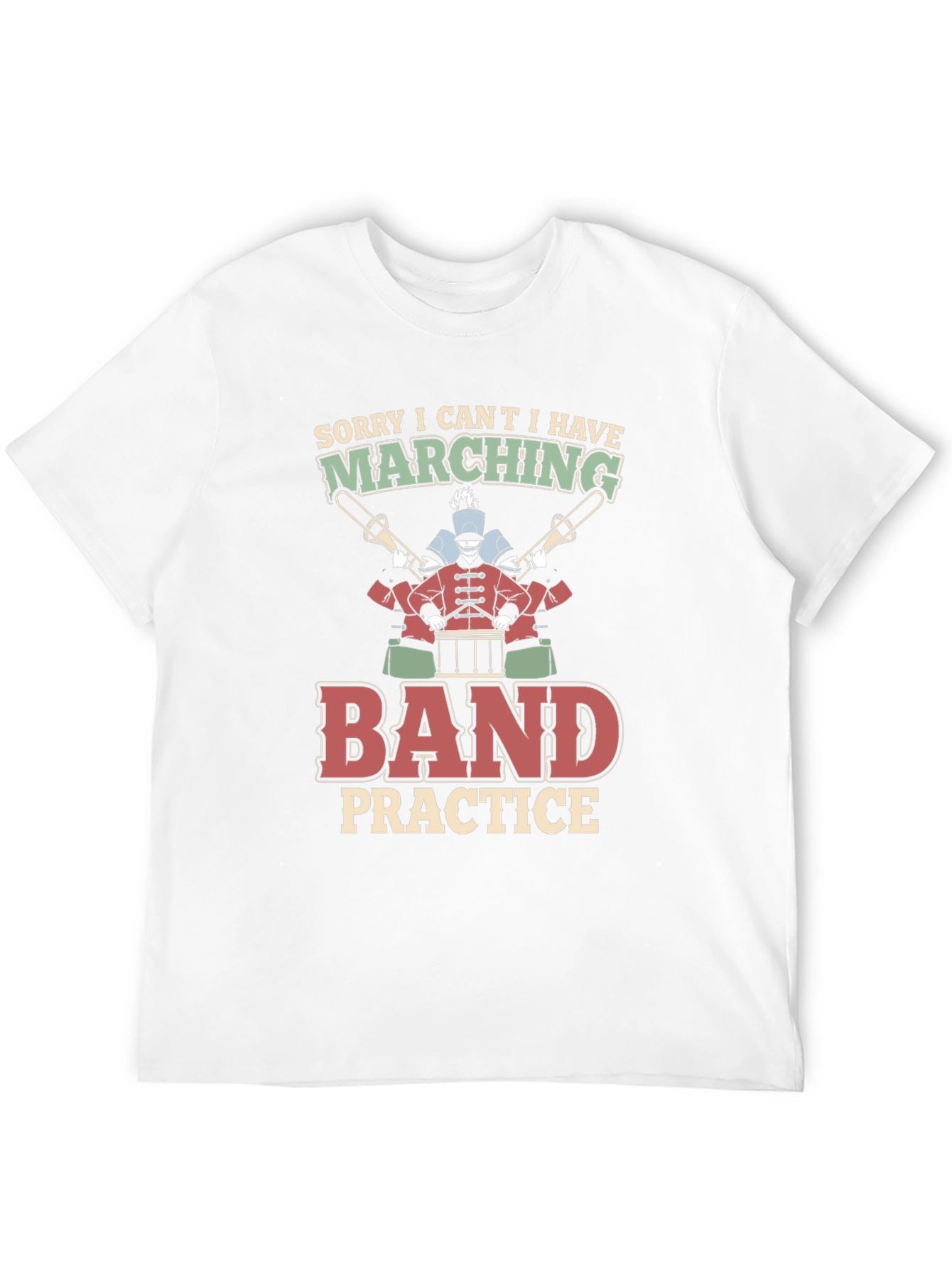 Marching Band Practice Graphic T-Shirt - Soft Cotton Tee