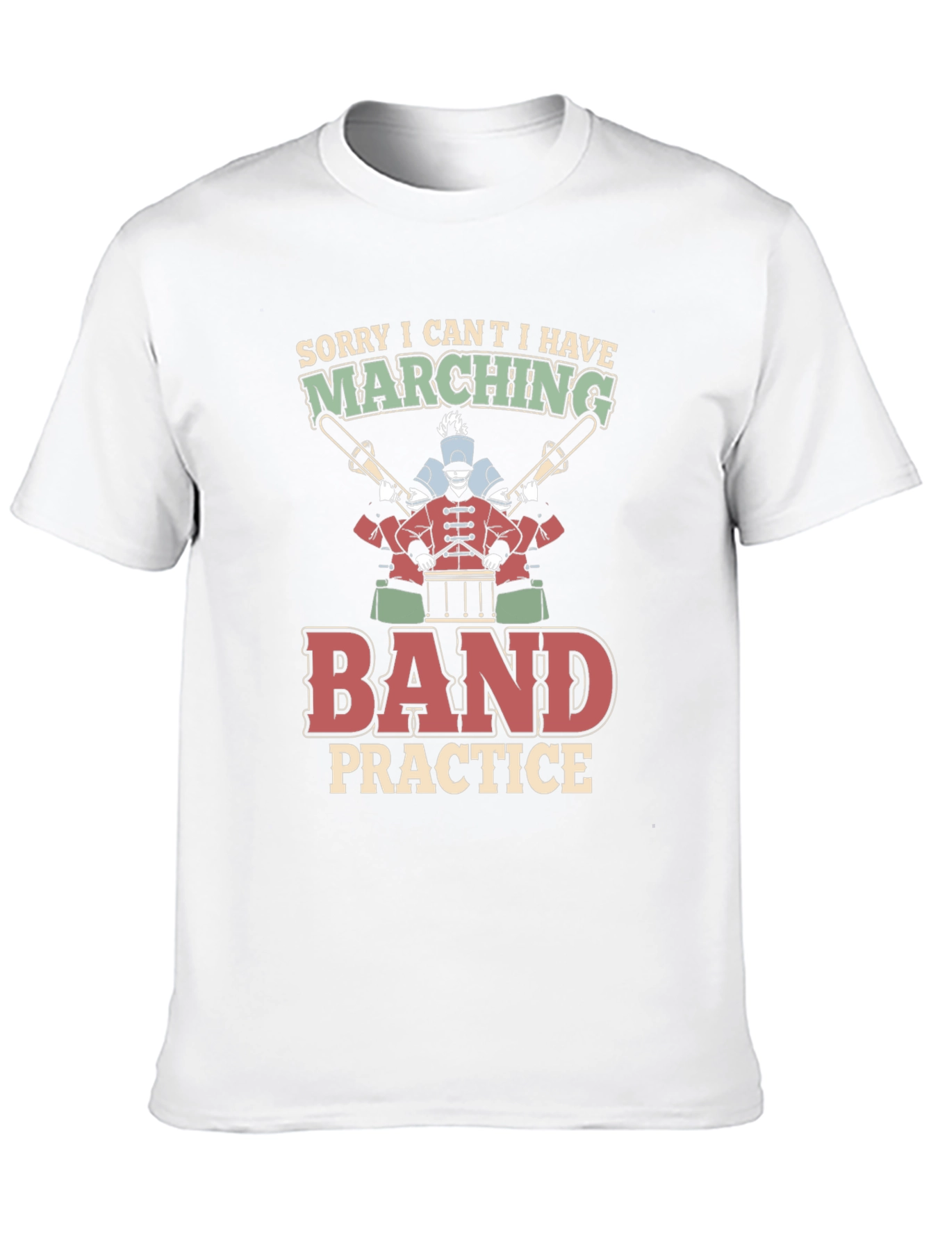 Marching Band Practice Graphic T-Shirt - Soft Cotton Tee