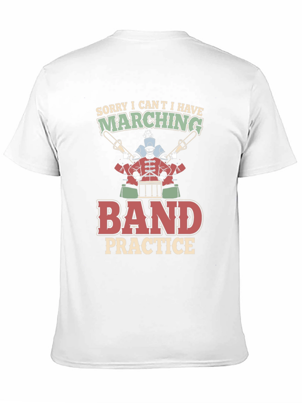 Marching Band Practice Graphic T-Shirt - Soft Cotton Tee