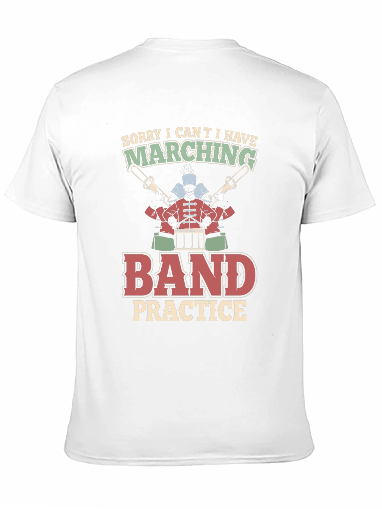 Marching Band Practice Graphic T-Shirt - Soft Cotton Tee