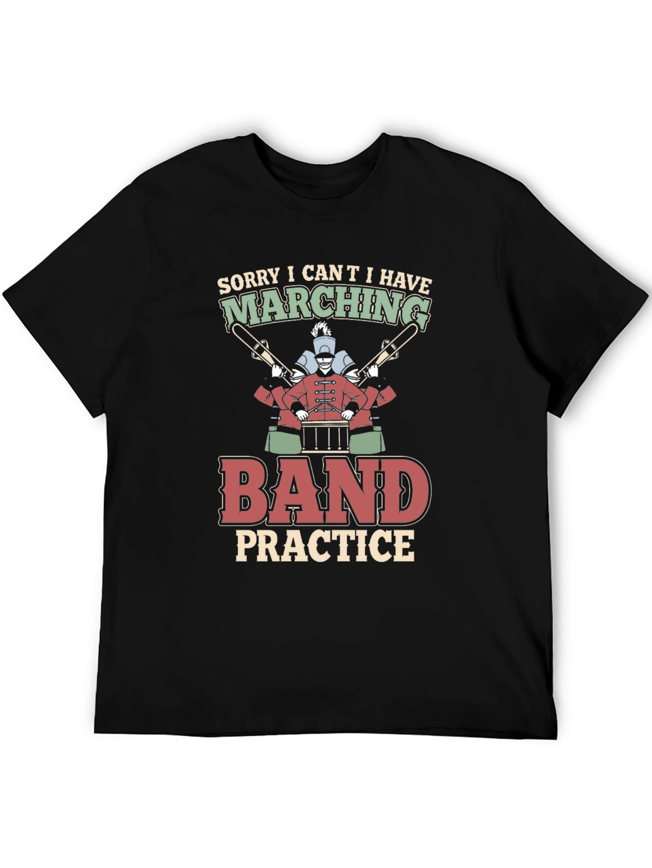 Marching Band Practice Graphic T-Shirt - Soft Cotton Tee