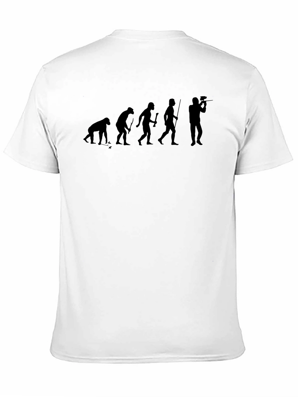 Evolution of Paintball T-Shirt - Black