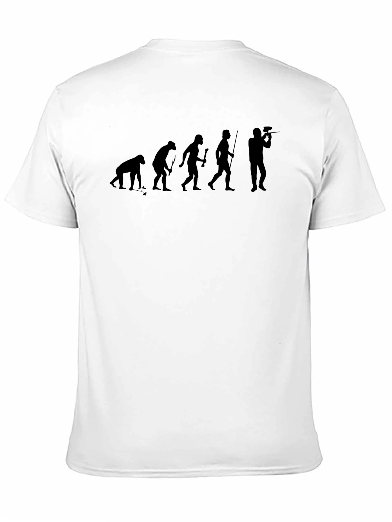Evolution of Paintball T-Shirt - Black