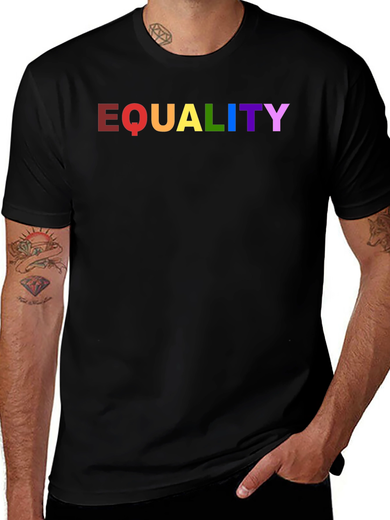 Equality Rainbow Pride T-Shirt - Unisex