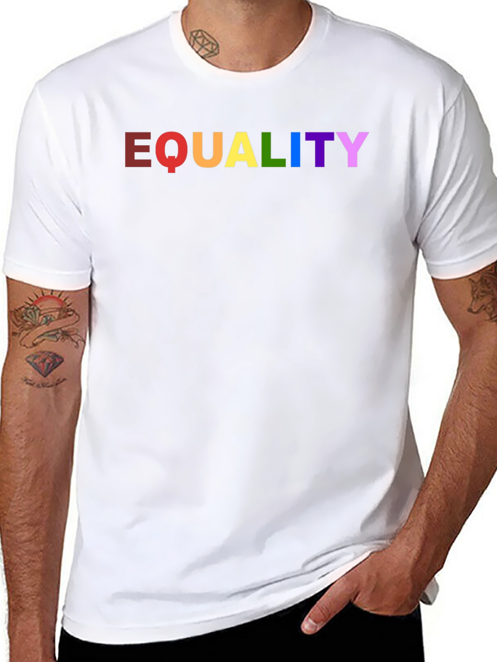 Equality Rainbow Pride T-Shirt - Unisex