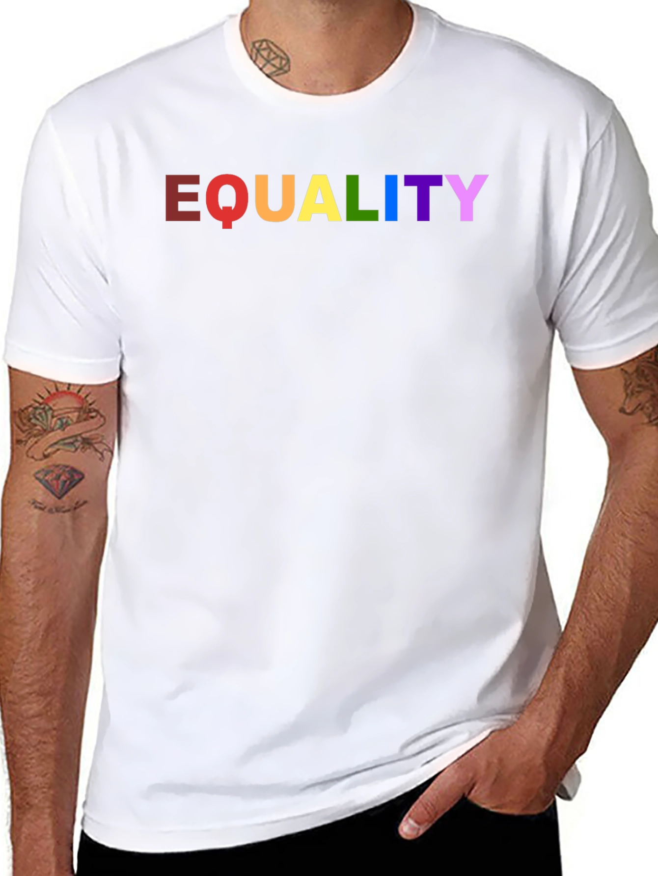 Equality Rainbow Pride T-Shirt - Unisex