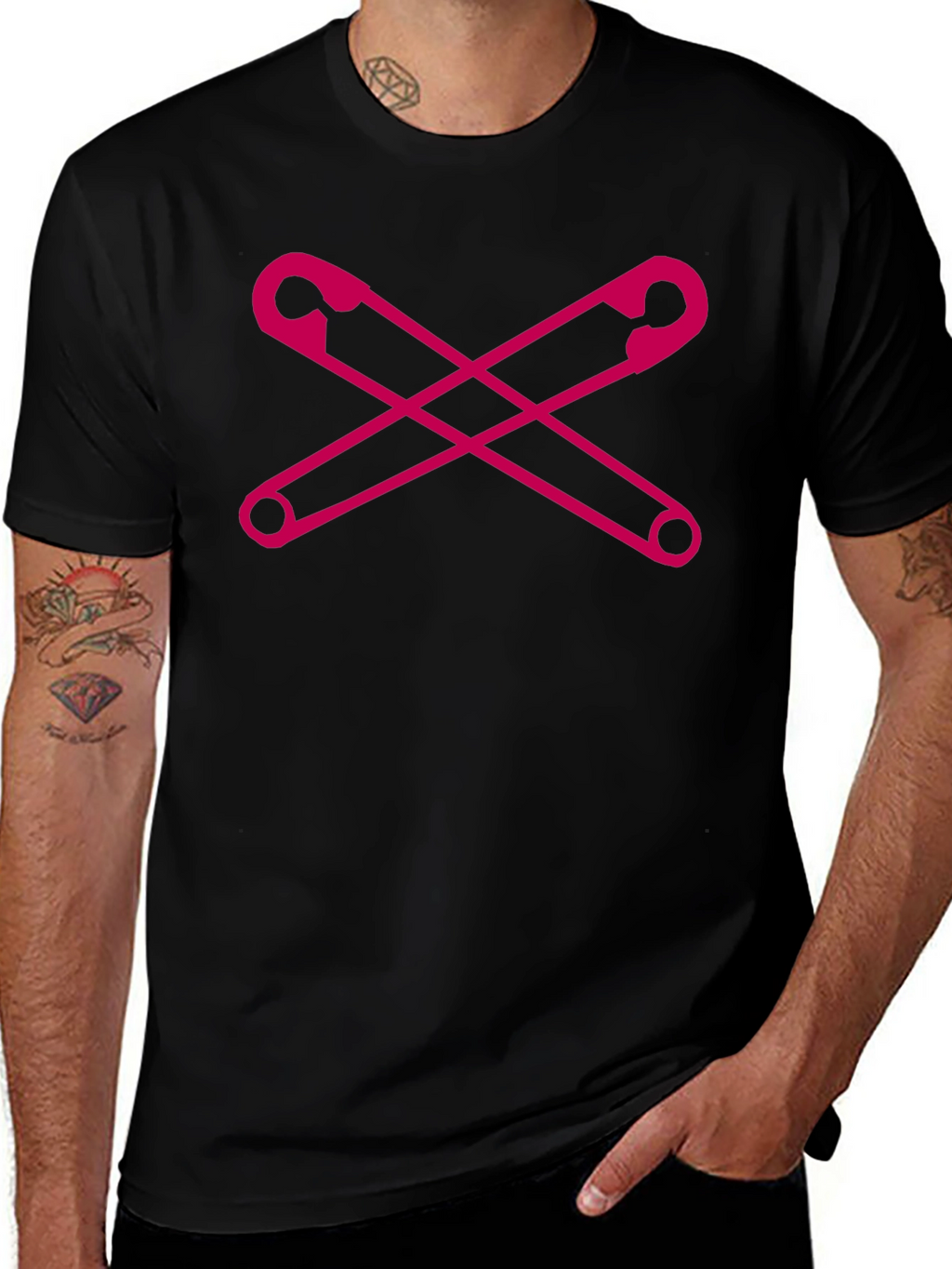 Safety Pin X T-Shirt