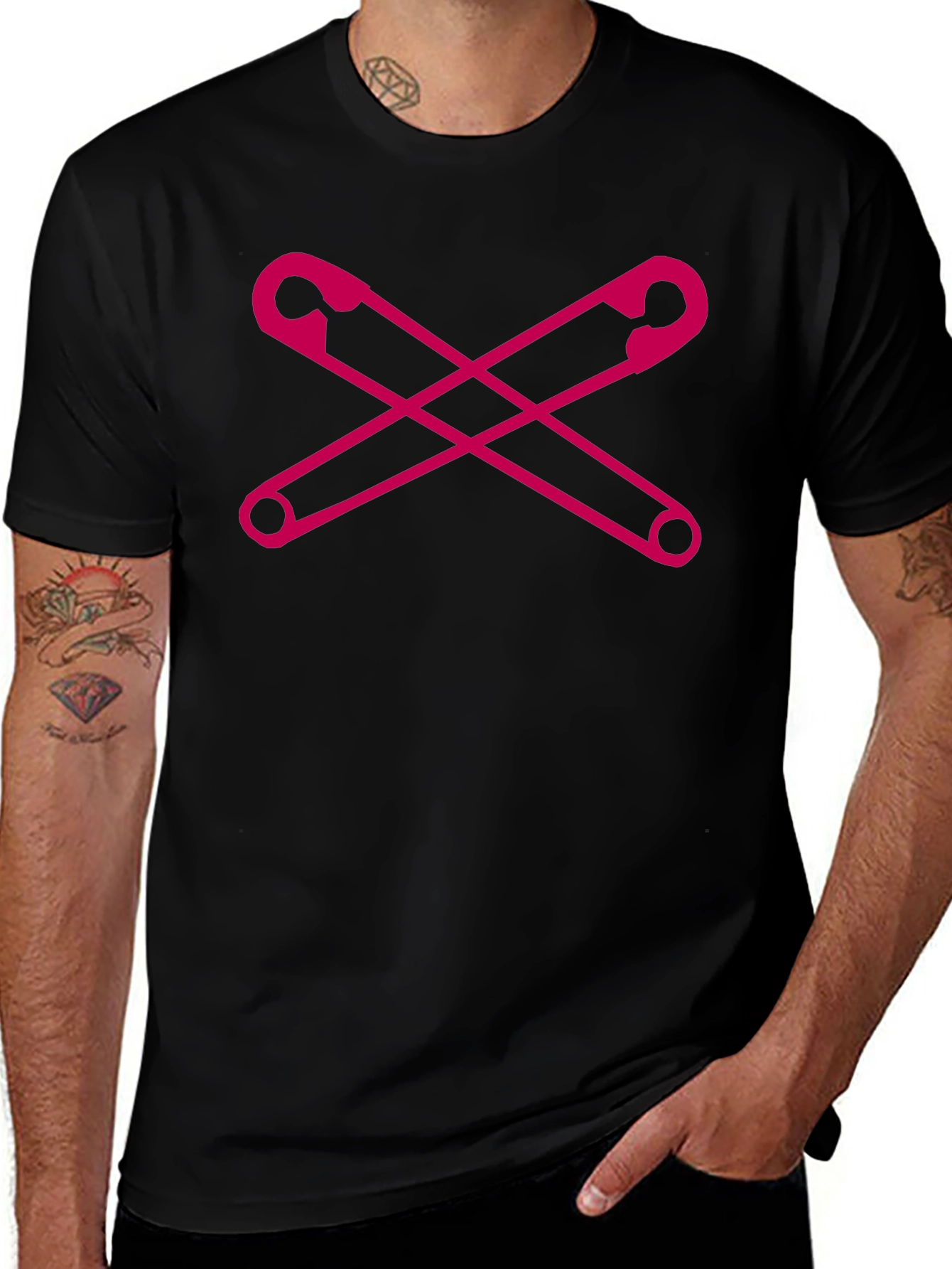 Safety Pin X T-Shirt