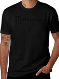 Mamacita Black Crew Neck T-Shirt