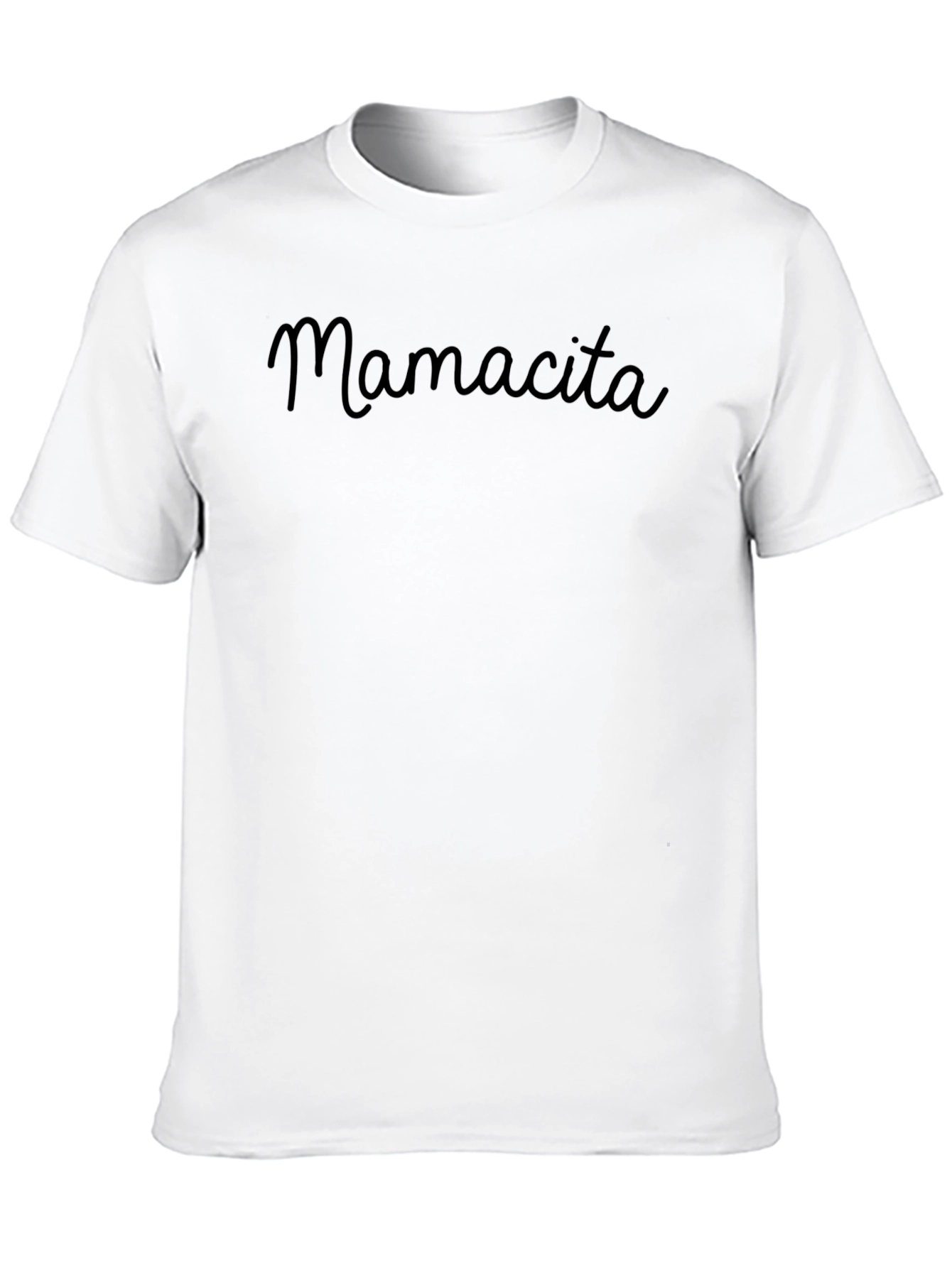 Mamacita Black Crew Neck T-Shirt