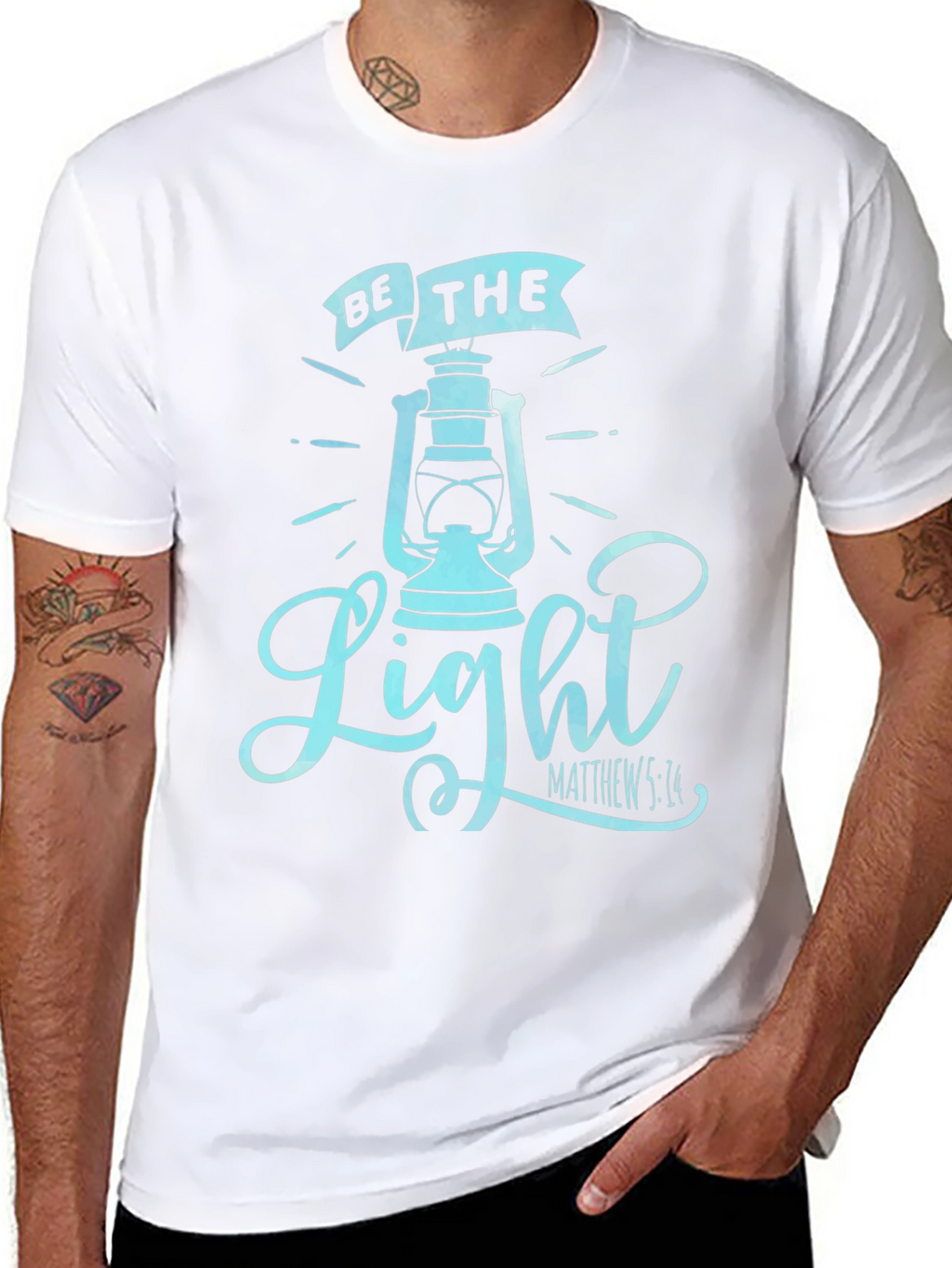 Be the Light T-Shirt - Christian Inspired Tee