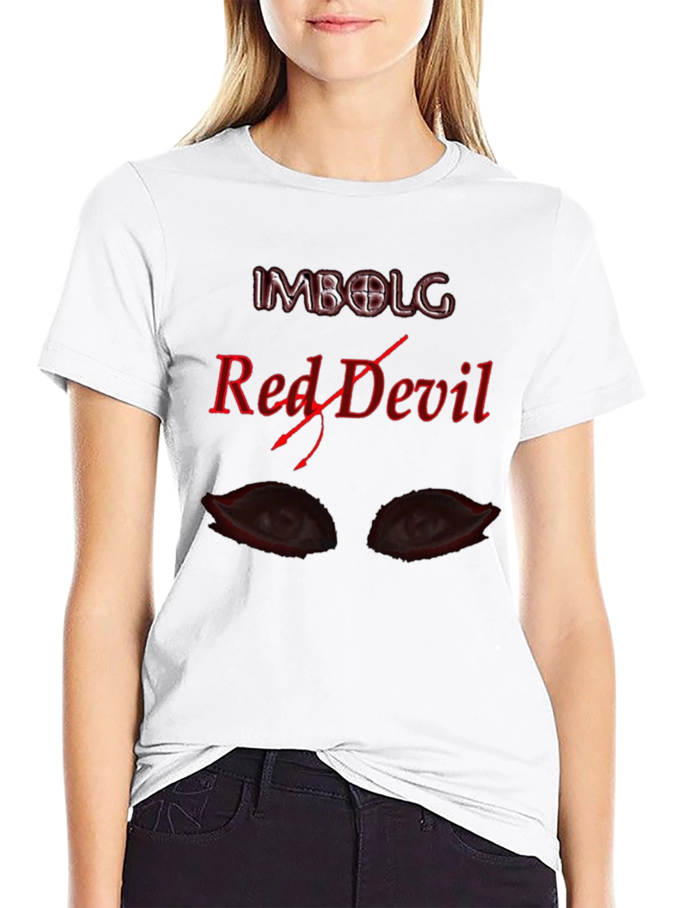 Imbolg Red Devil Graphic T-Shirt