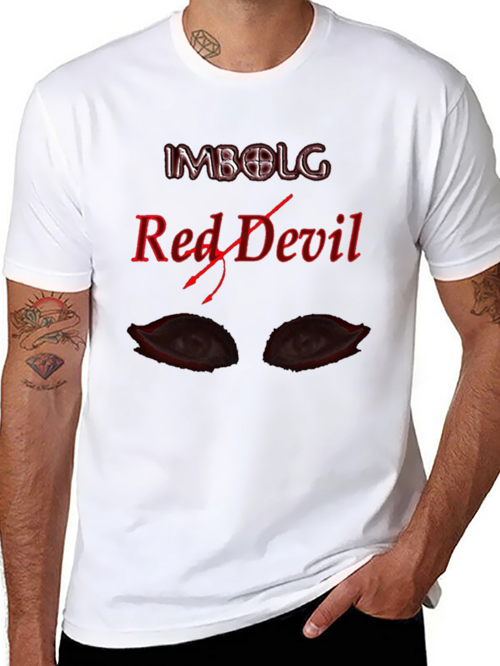 Imbolg Red Devil Graphic T-Shirt