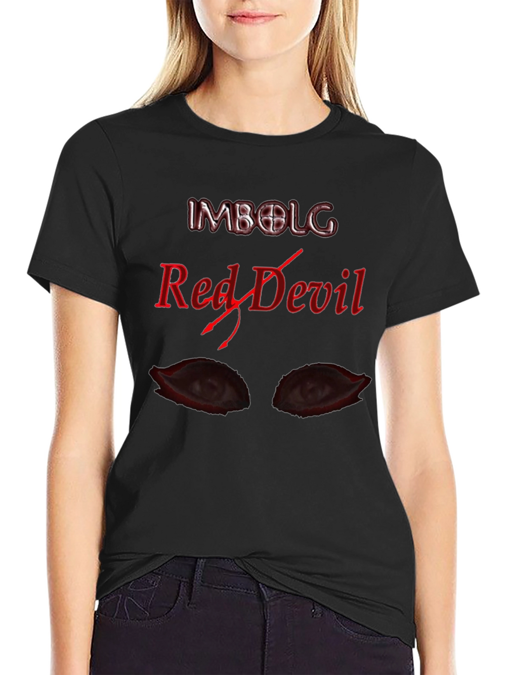 Imbolg Red Devil Graphic T-Shirt