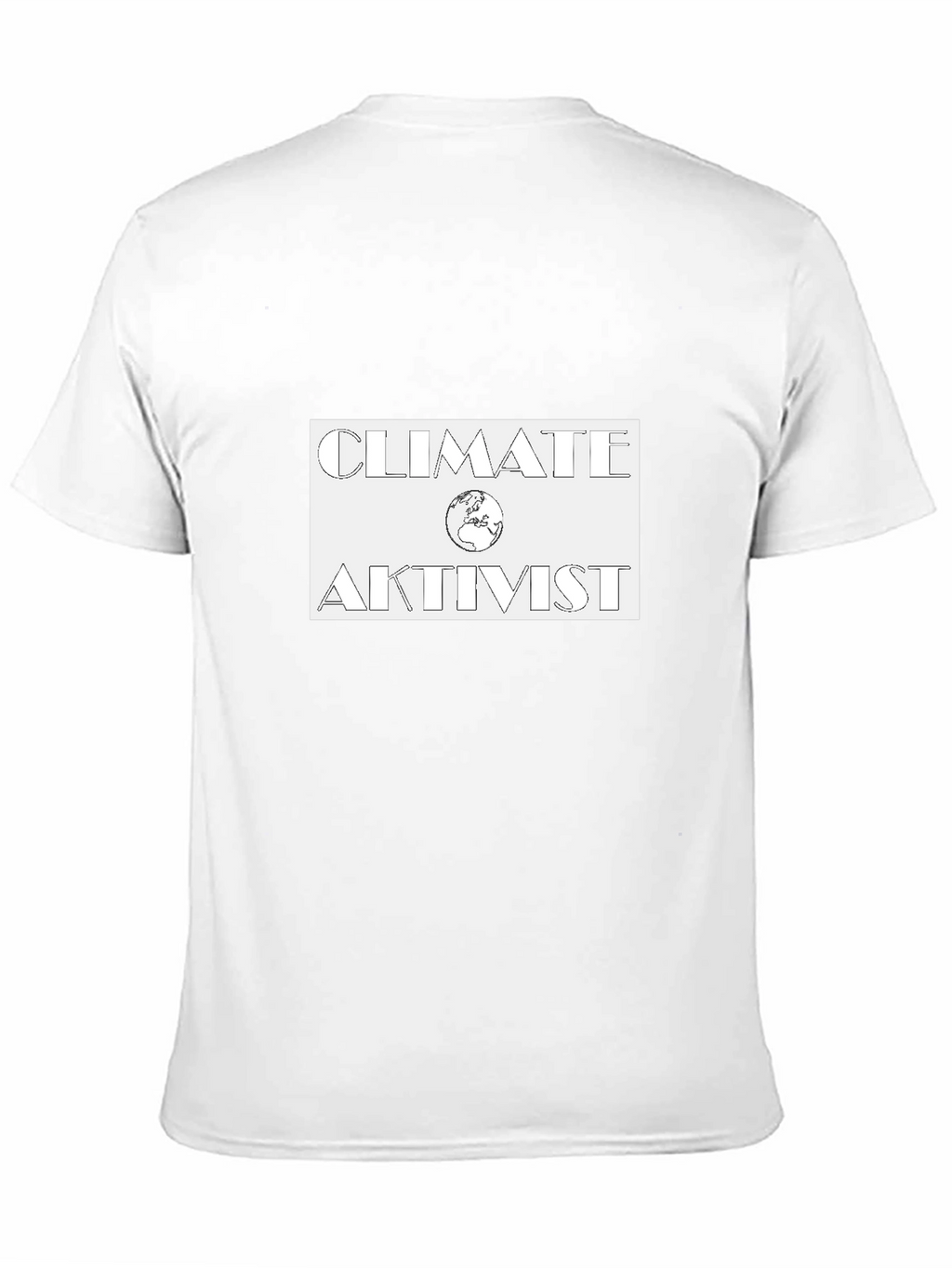 Climate Activist T-Shirt - Black