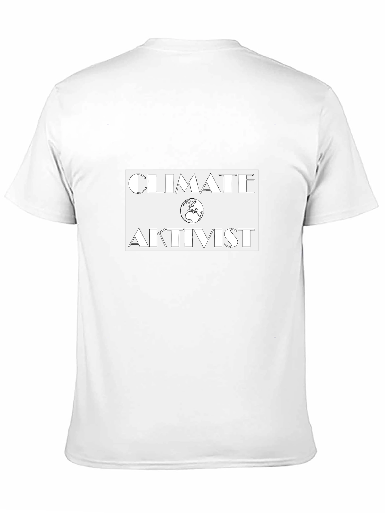 Climate Activist T-Shirt - Black