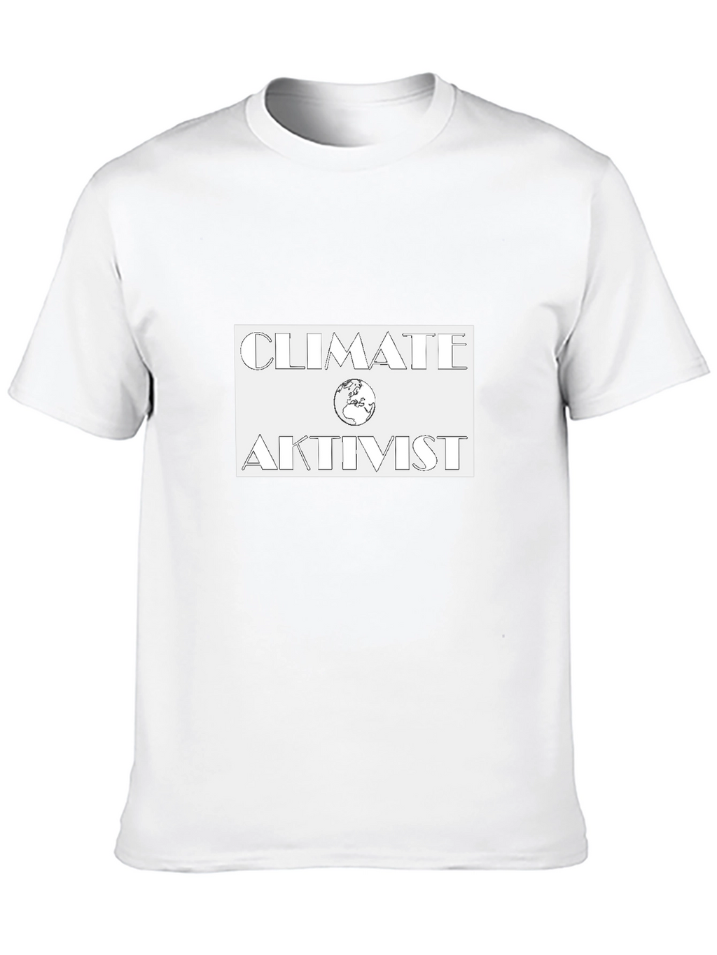 Climate Activist T-Shirt - Black