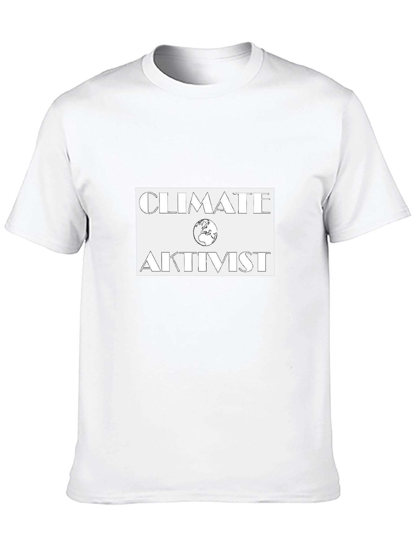 Climate Activist T-Shirt - Black