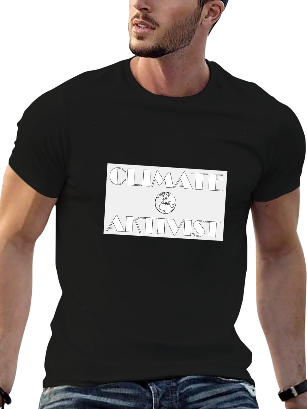 Climate Activist T-Shirt - Black