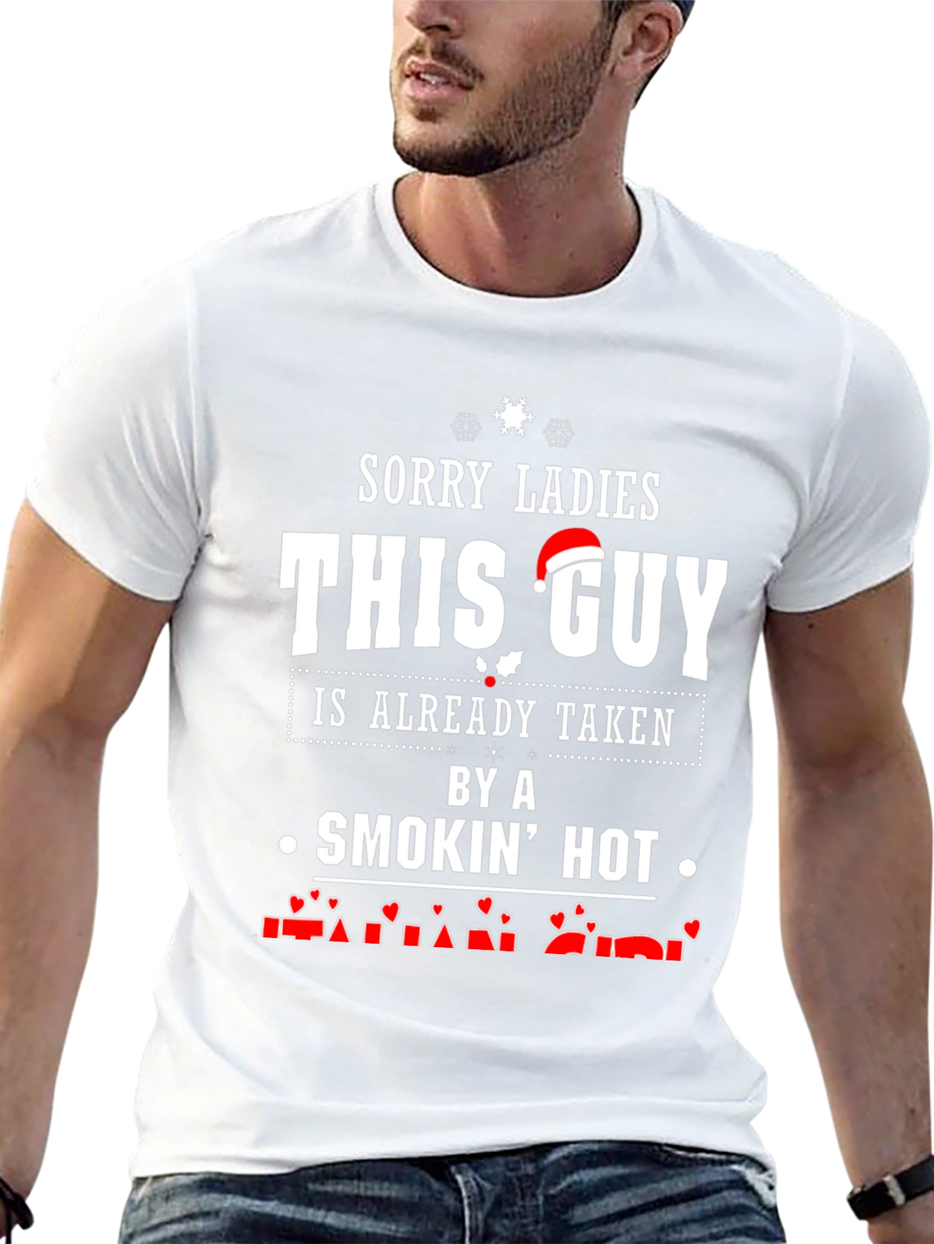 Smokin Hot Taken Guy Black T-Shirt