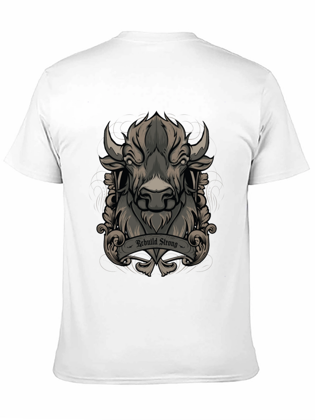 Rebuild Strong Graphic Tee - Black