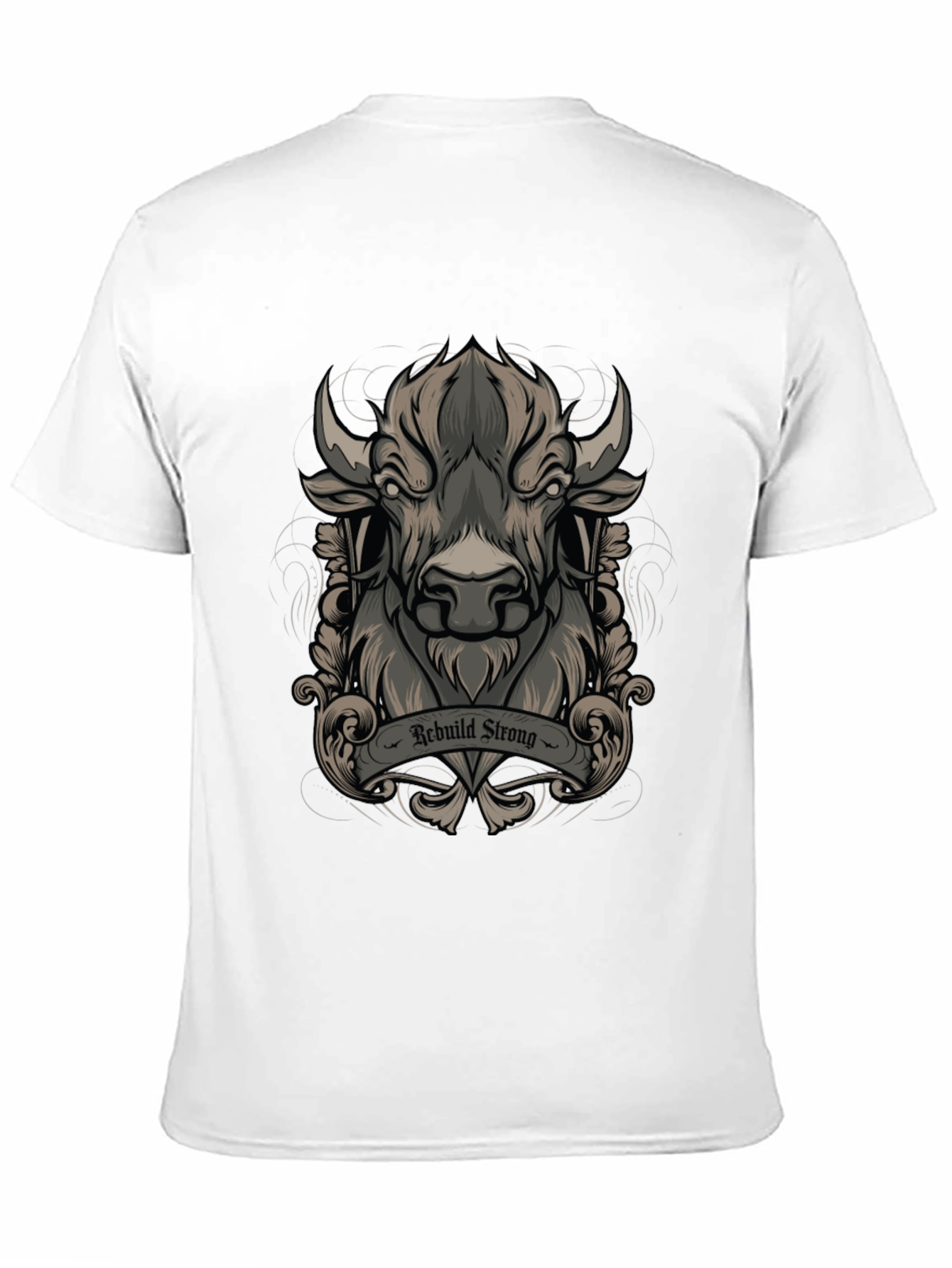Rebuild Strong Graphic Tee - Black