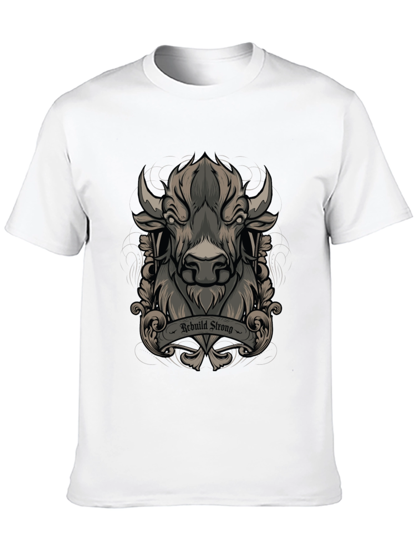 Rebuild Strong Graphic Tee - Black