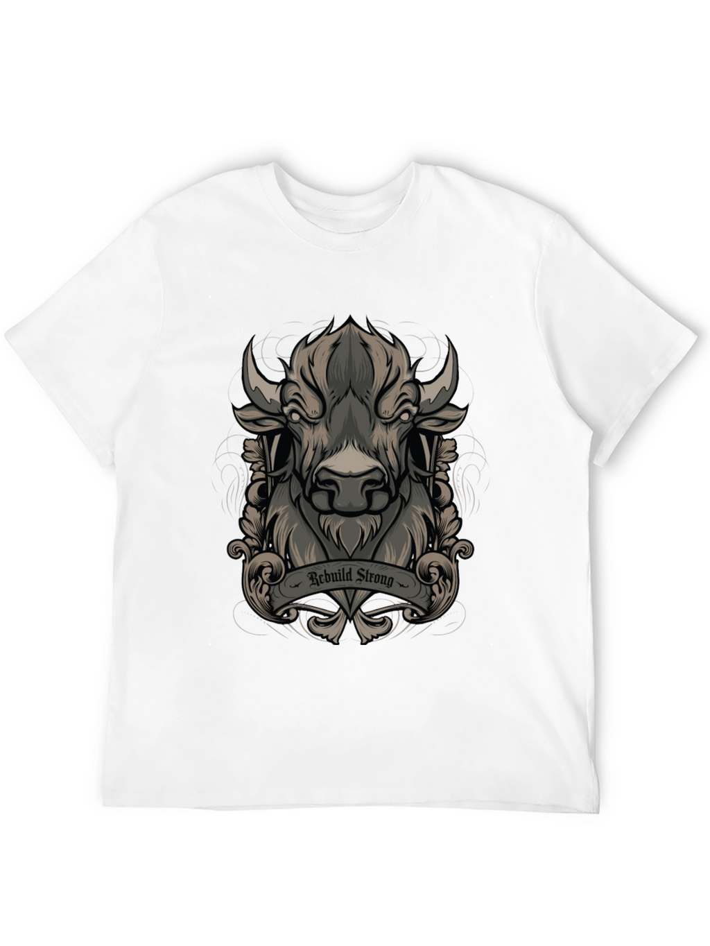 Rebuild Strong Graphic Tee - Black