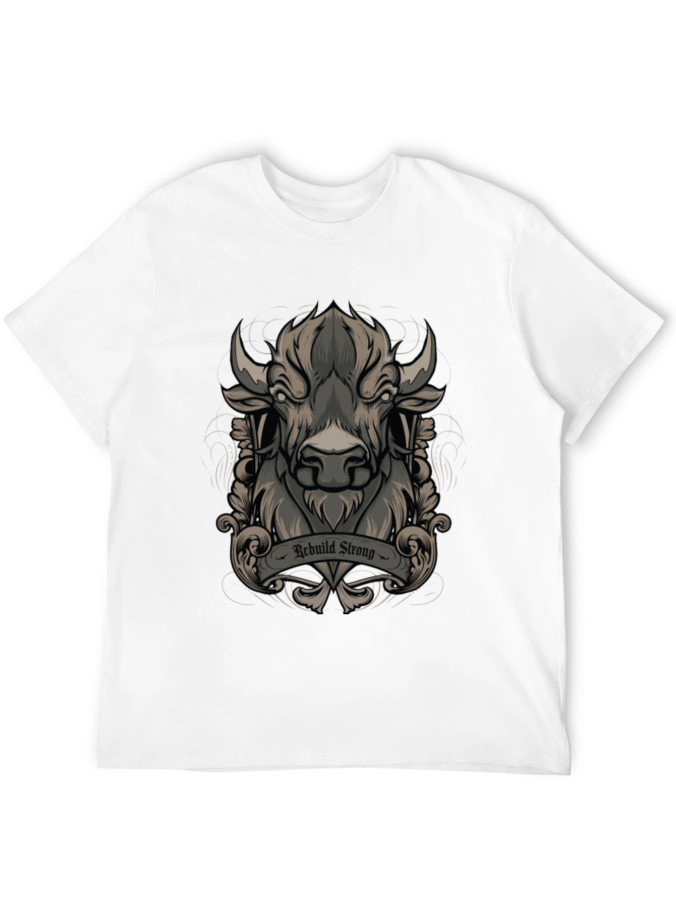 Rebuild Strong Graphic Tee - Black