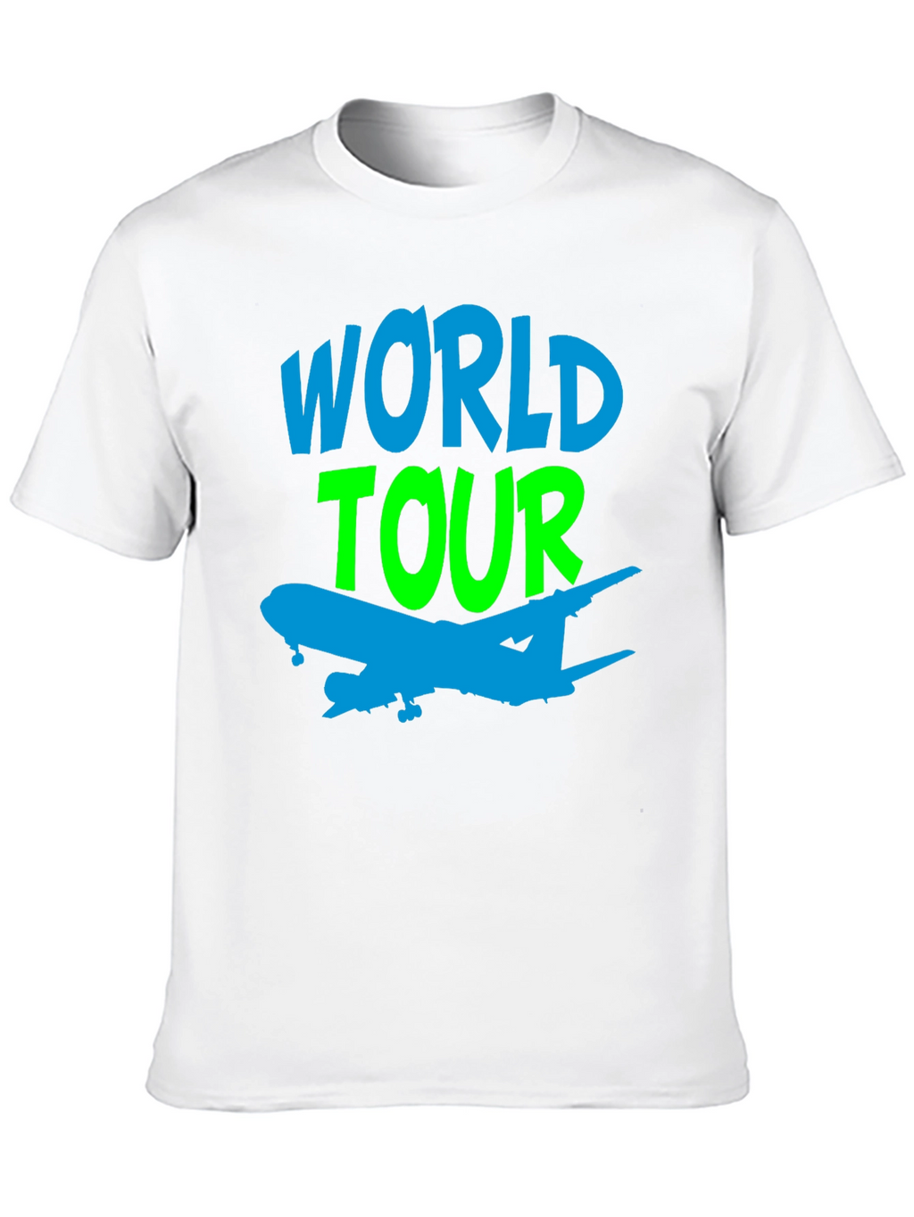 World Tour Airplane Graphic Tee
