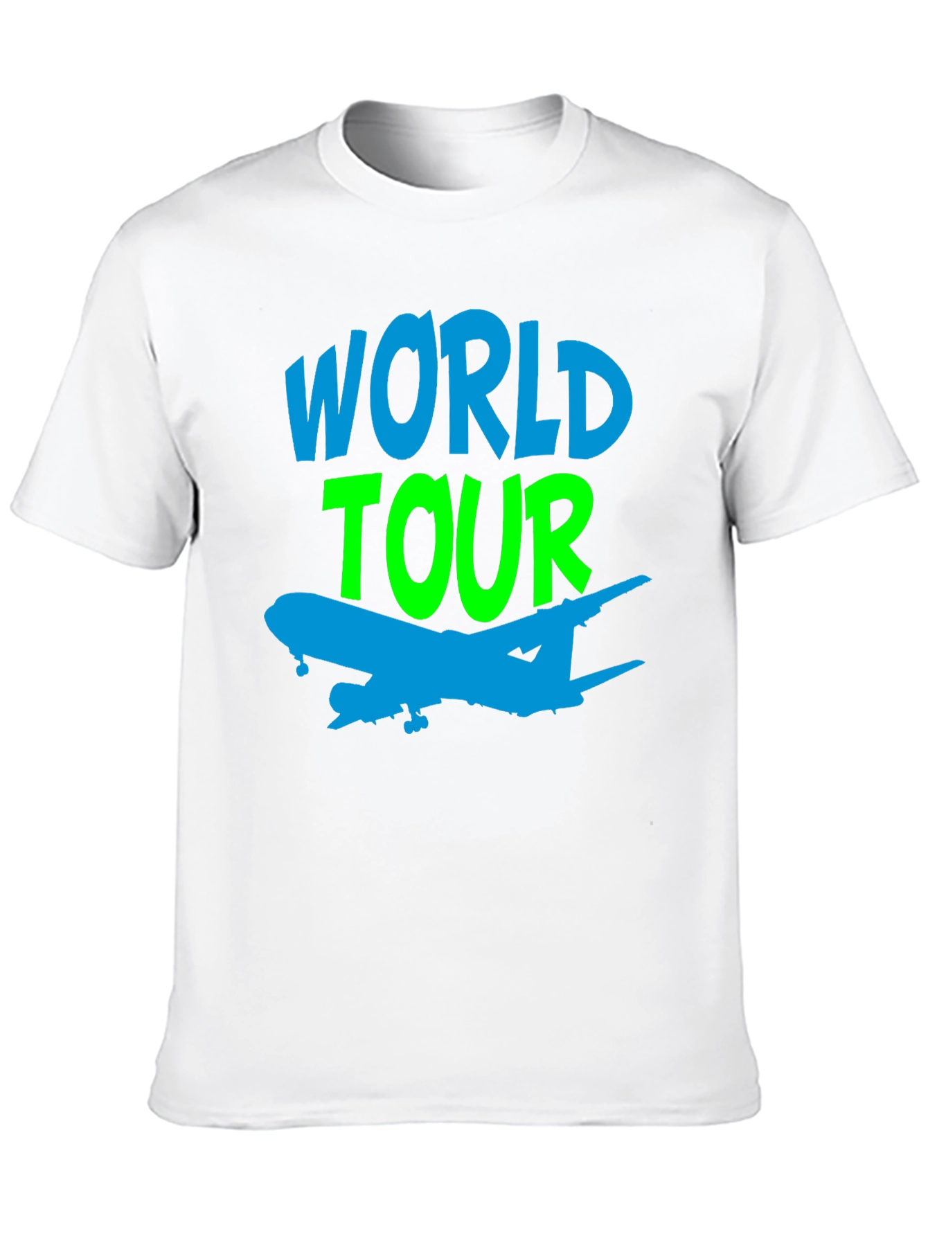 World Tour Airplane Graphic Tee