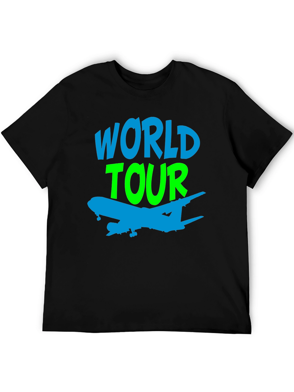 World Tour Airplane Graphic Tee