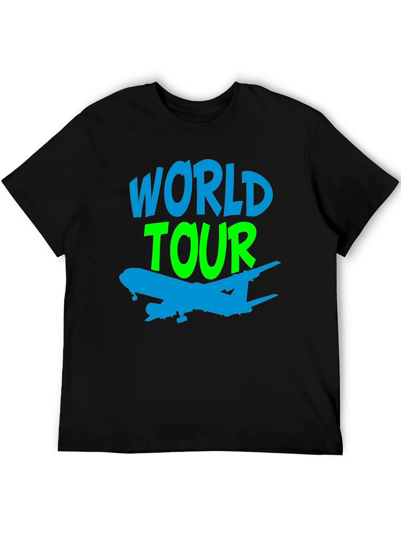 World Tour Airplane Graphic Tee