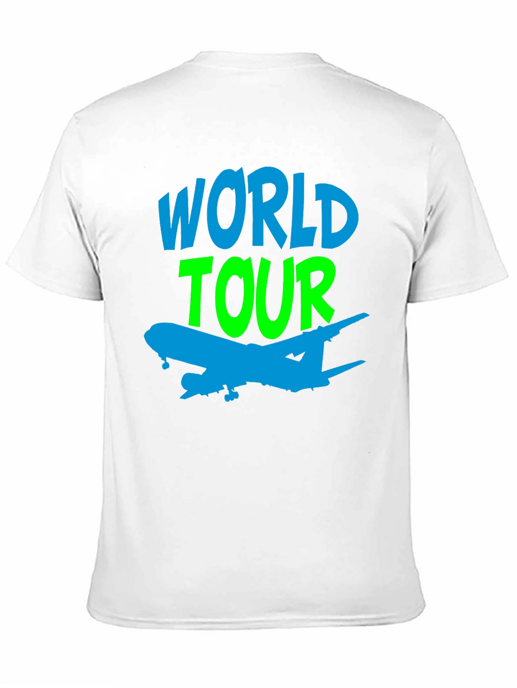 World Tour Airplane Graphic Tee