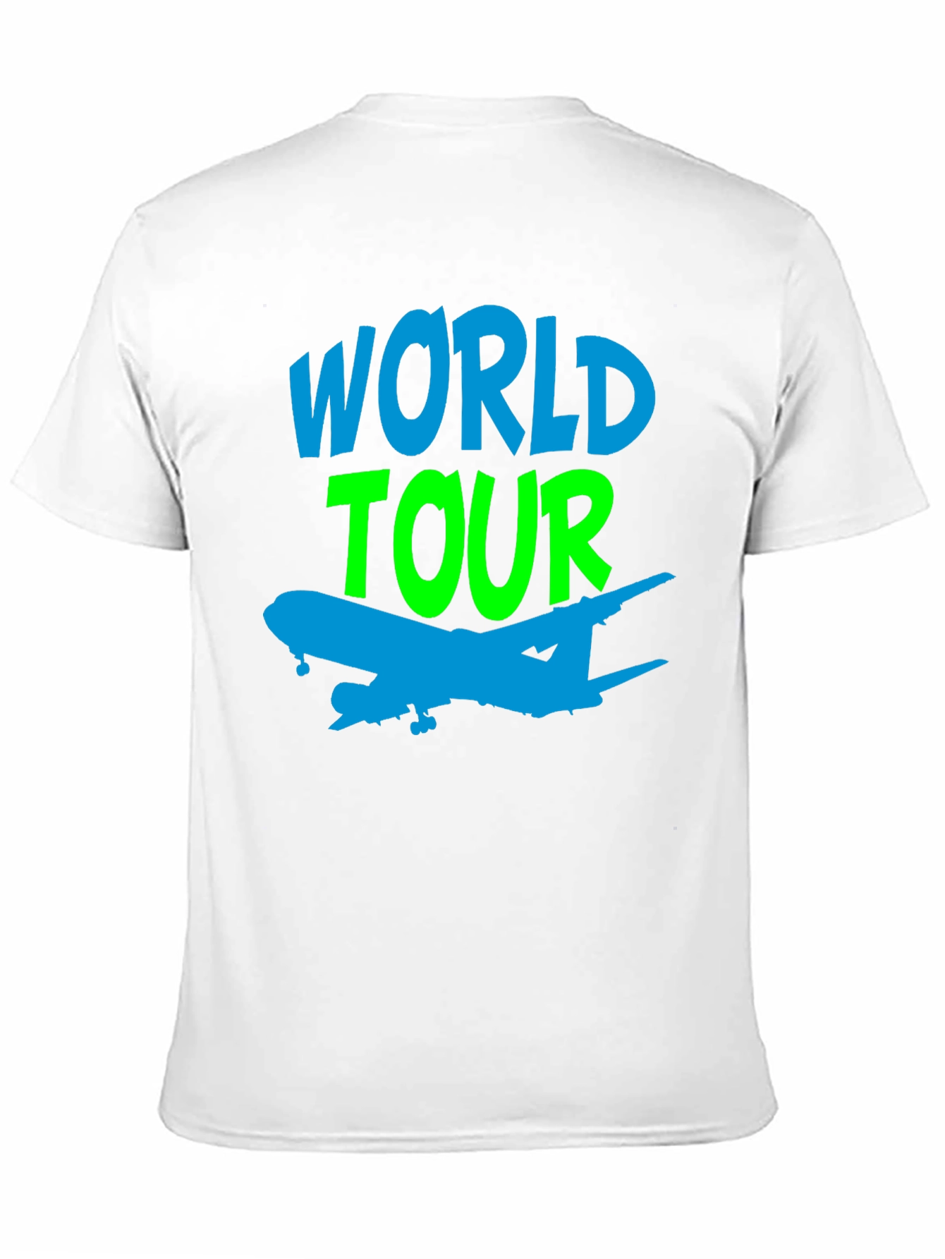 World Tour Airplane Graphic Tee
