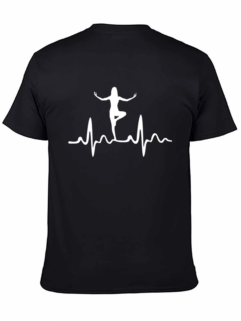 Yoga Heartbeat T-Shirt - Balance Your Life