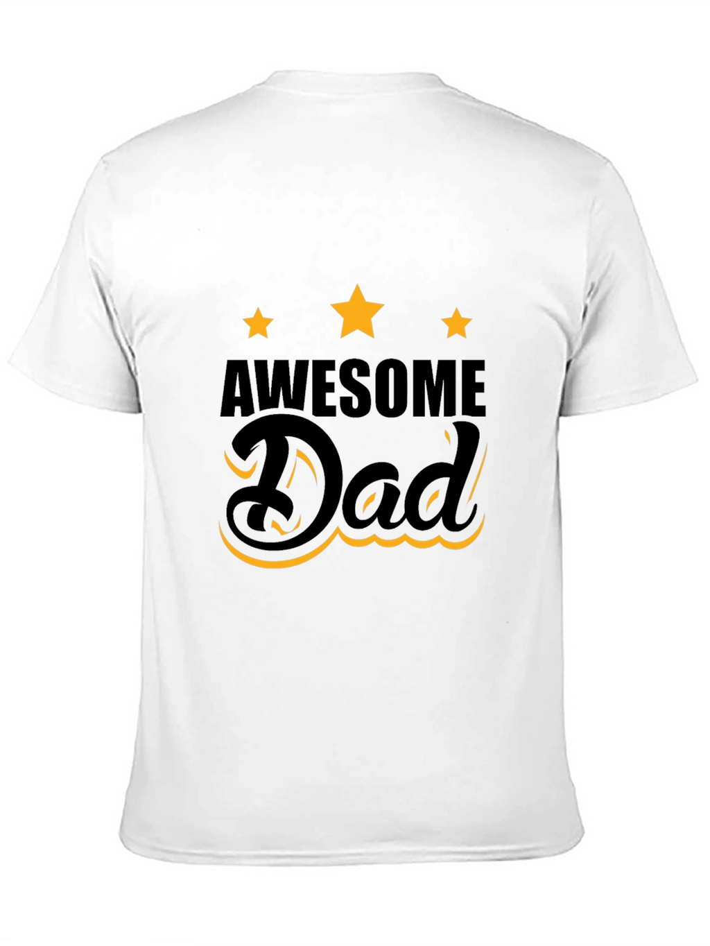 Awesome Dad T-Shirt - Black Graphic Tee