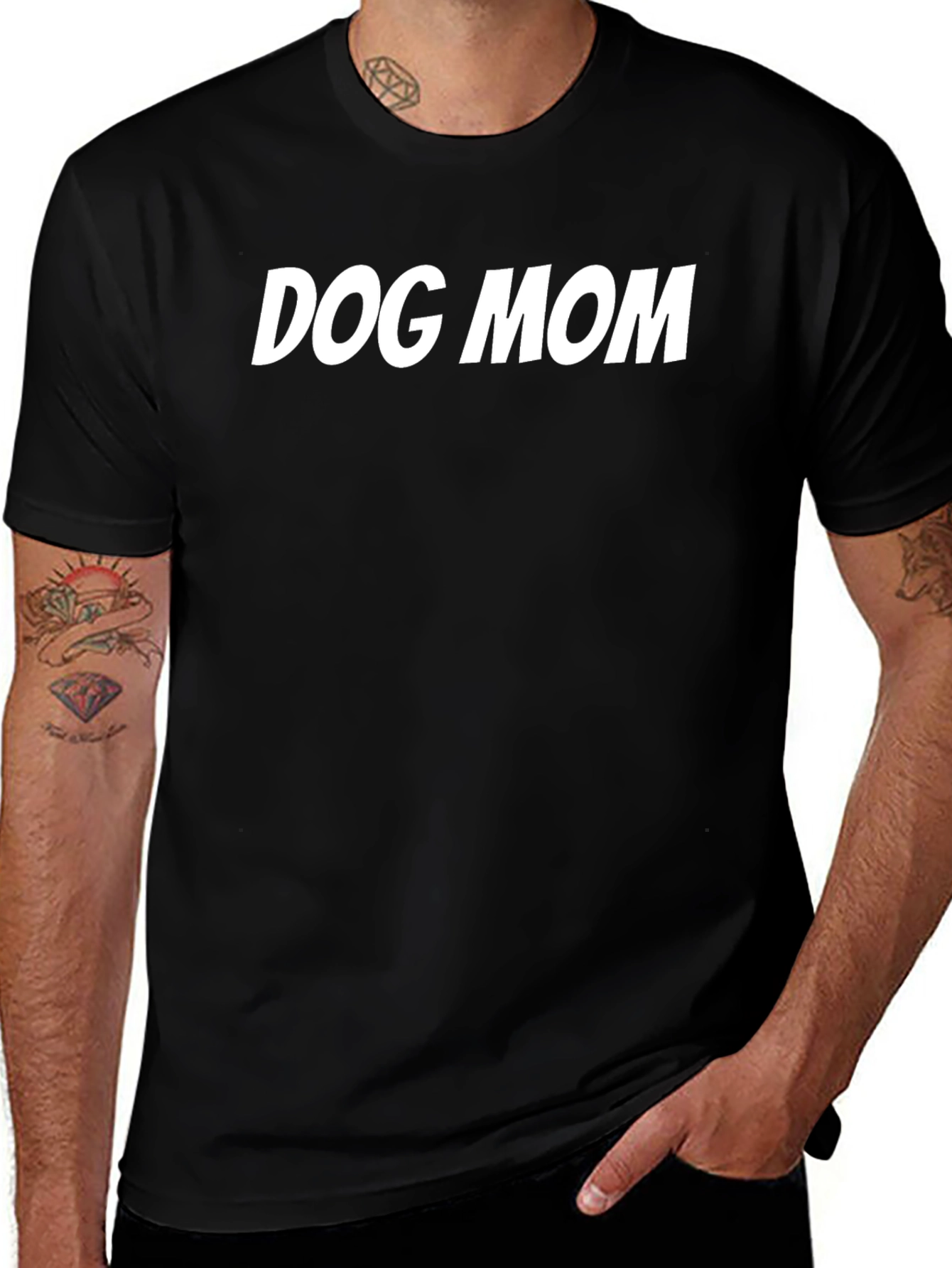 Dog Mom T-Shirt - Soft Cotton Blend Tee