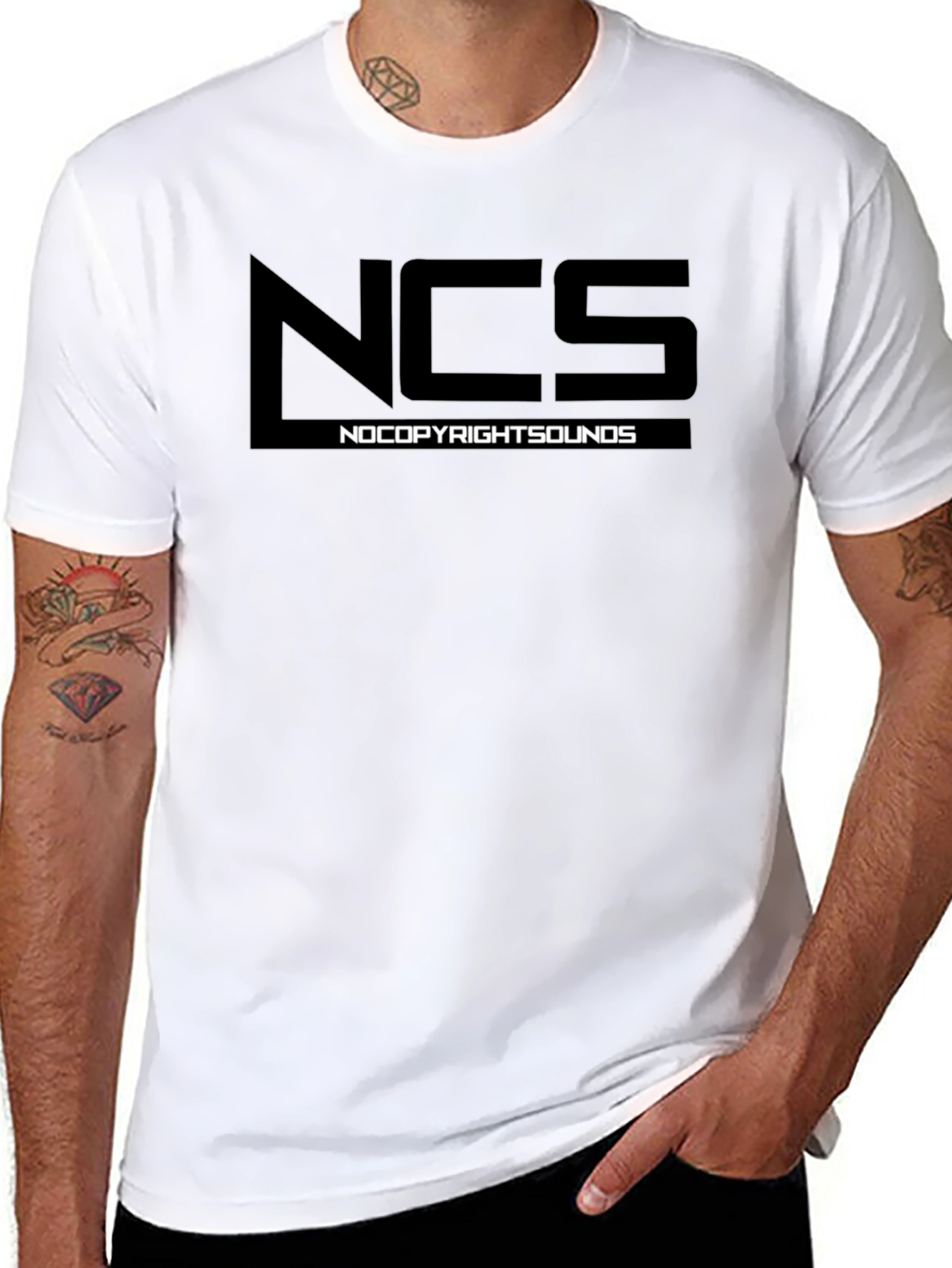 NCS NoCopyrightSounds Black T-Shirt