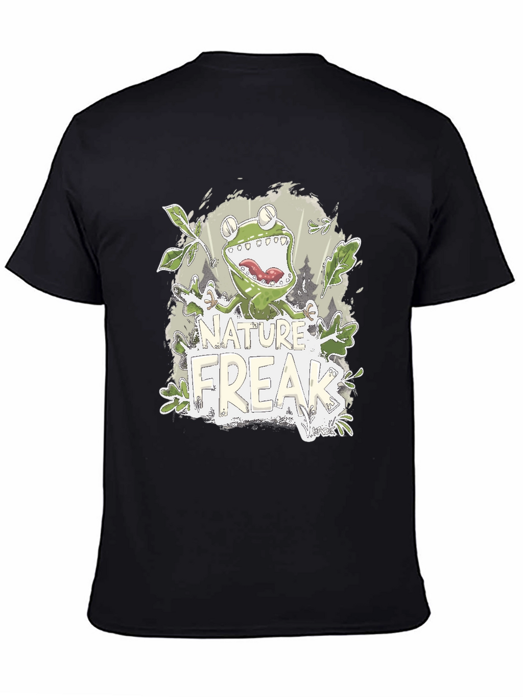 Nature Freak Frog Graphic T-Shirt