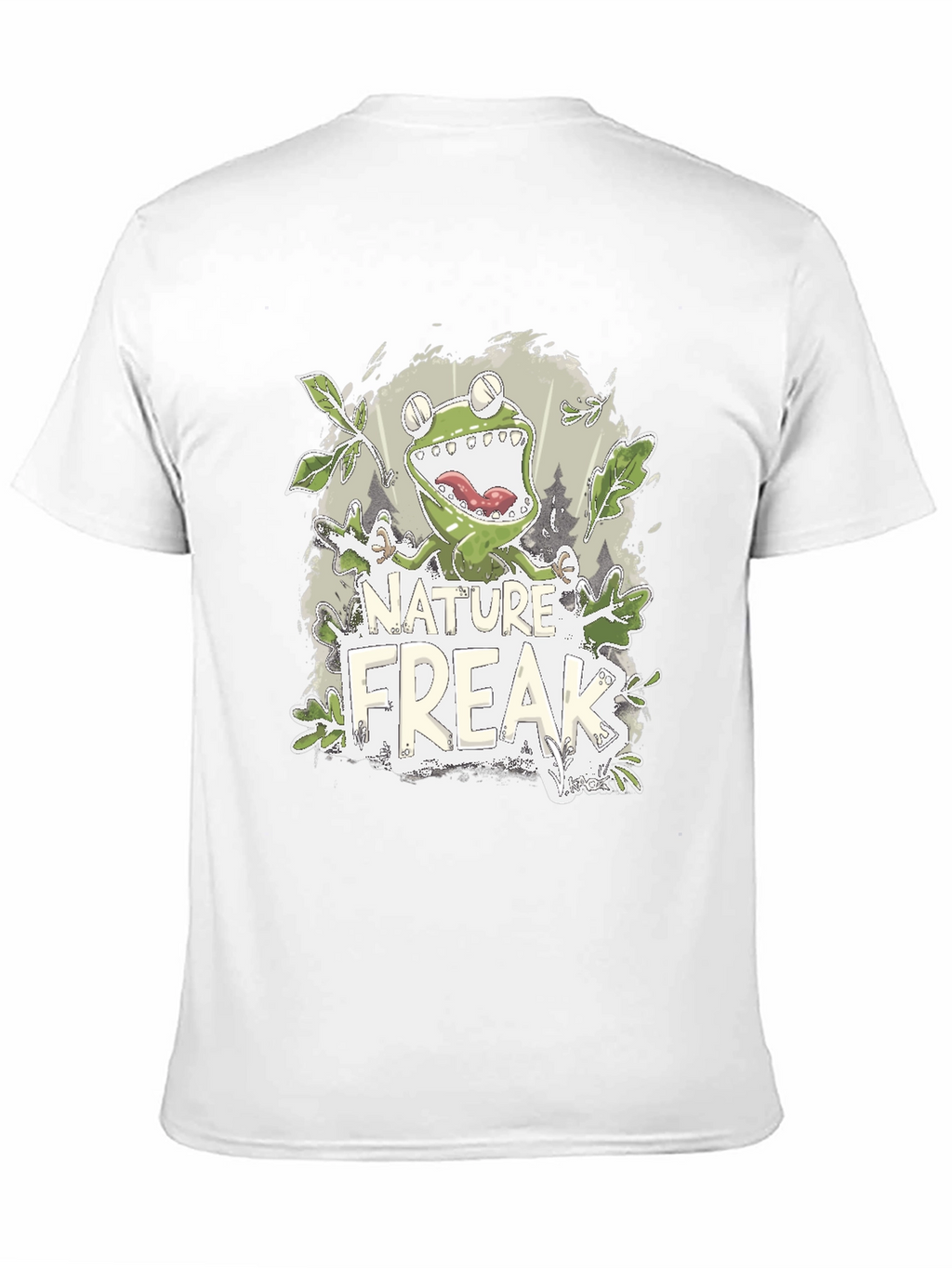 Nature Freak Frog Graphic T-Shirt