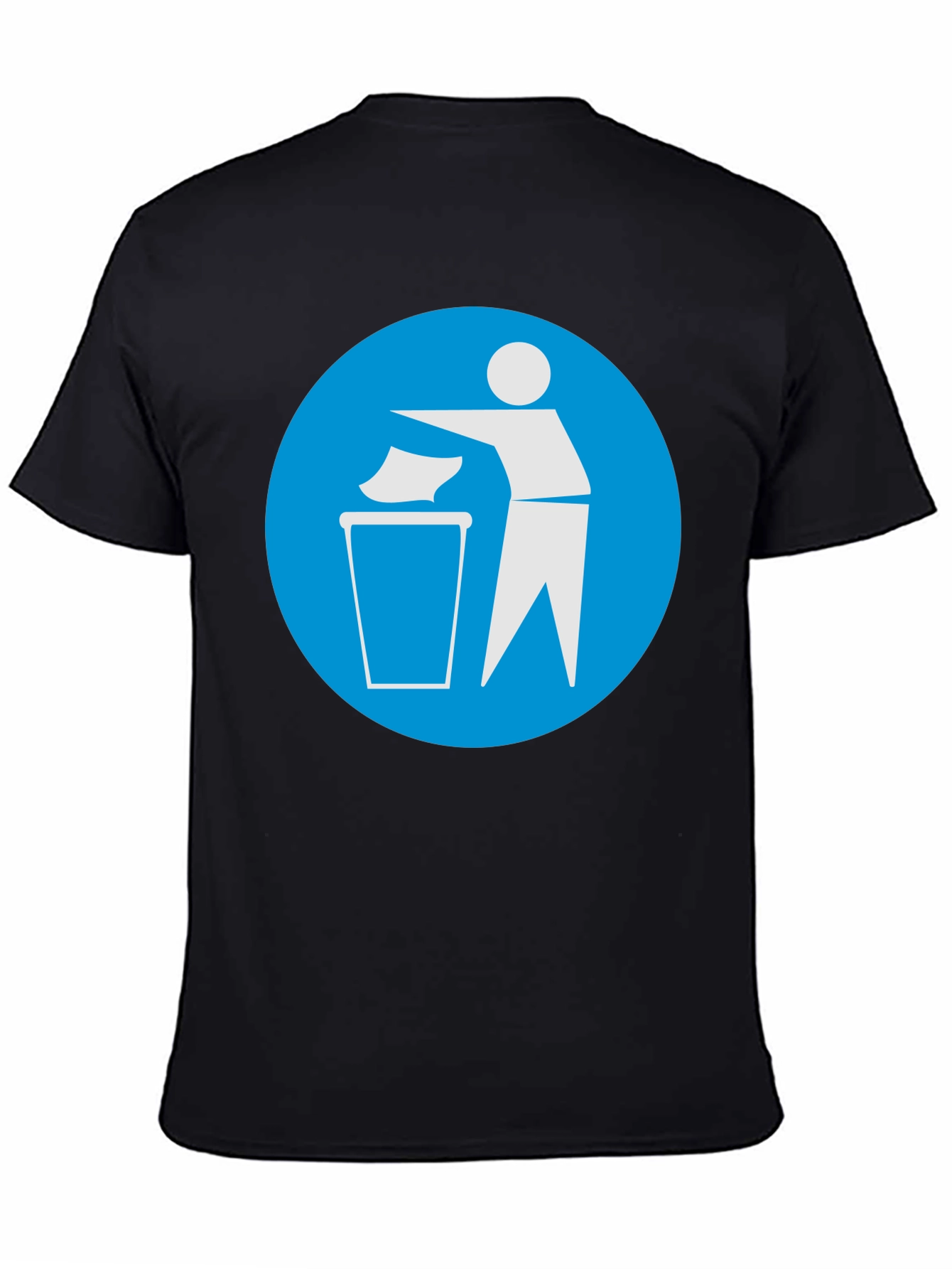 Recycle Graphic Black T-Shirt