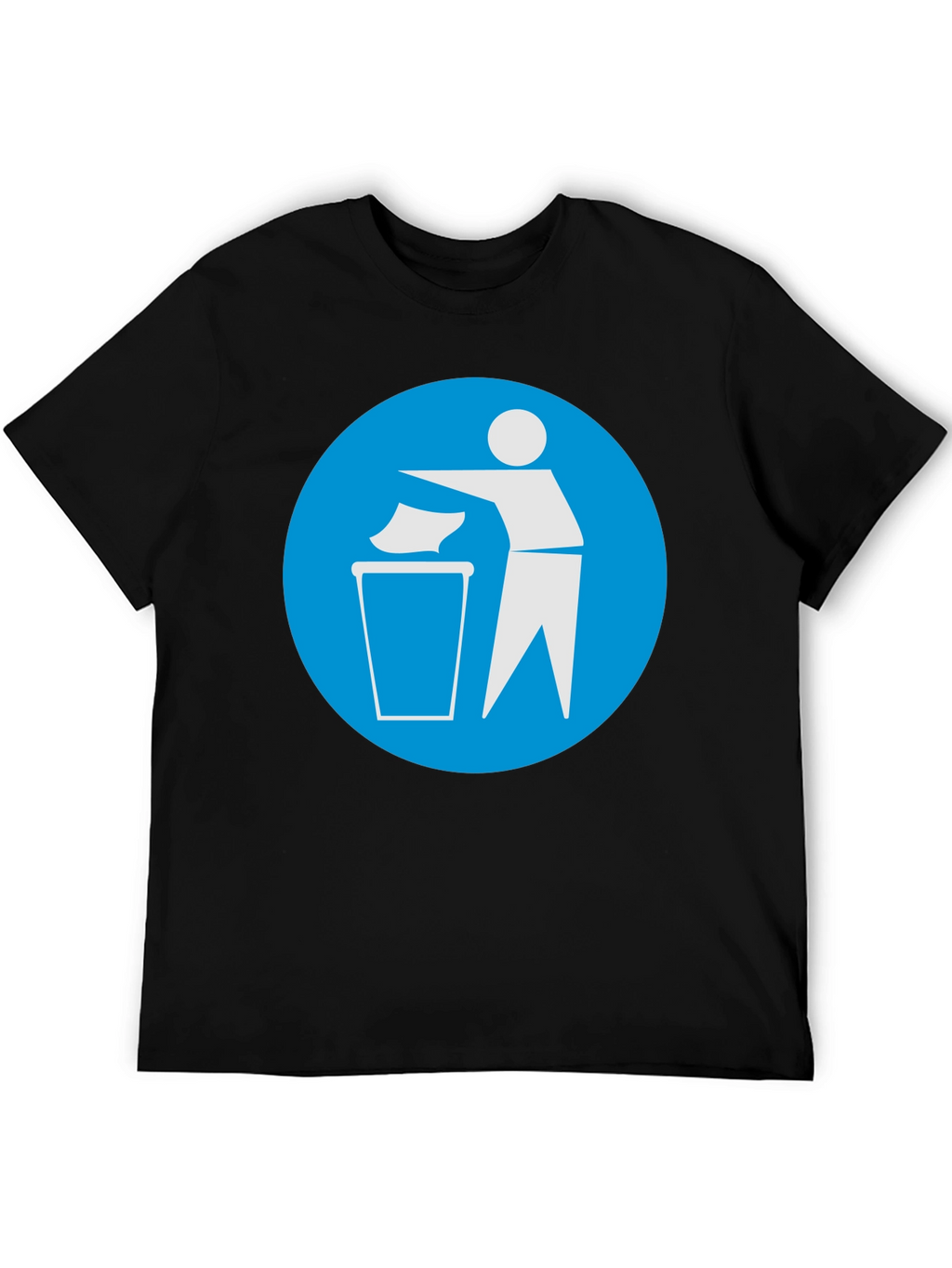 Recycle Graphic Black T-Shirt