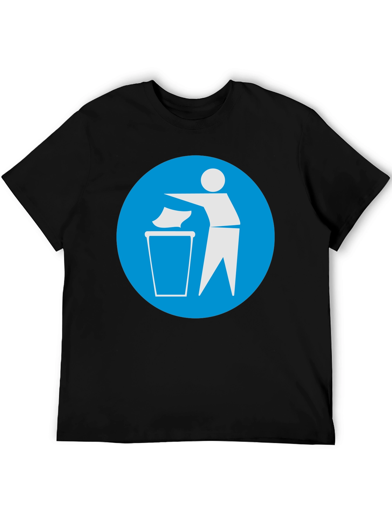 Recycle Graphic Black T-Shirt