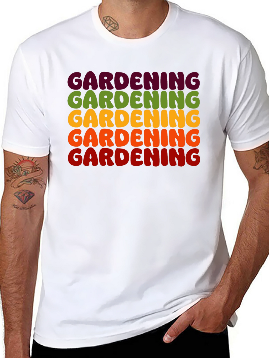 Gardening Retro T-Shirt