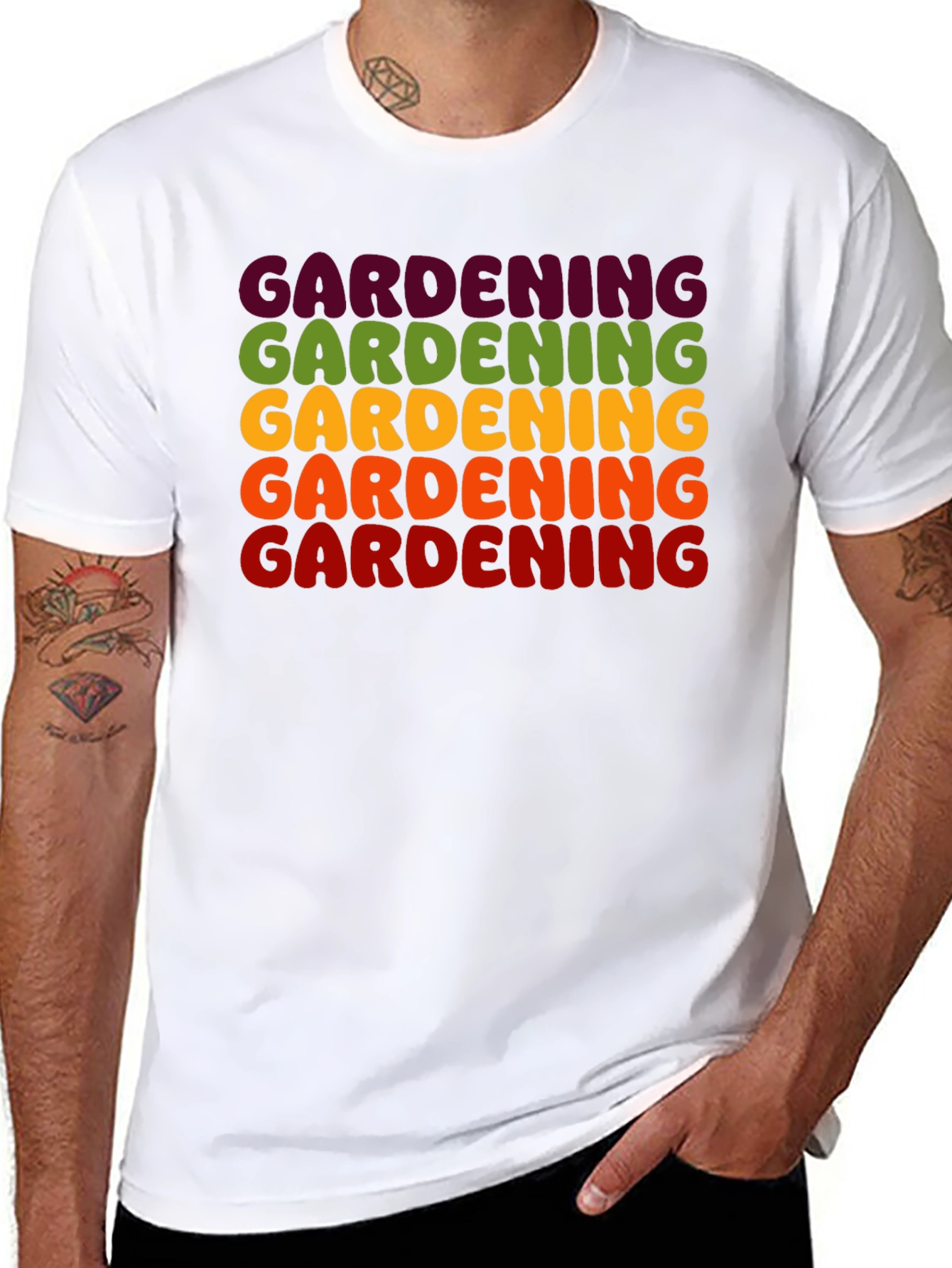 Gardening Retro T-Shirt
