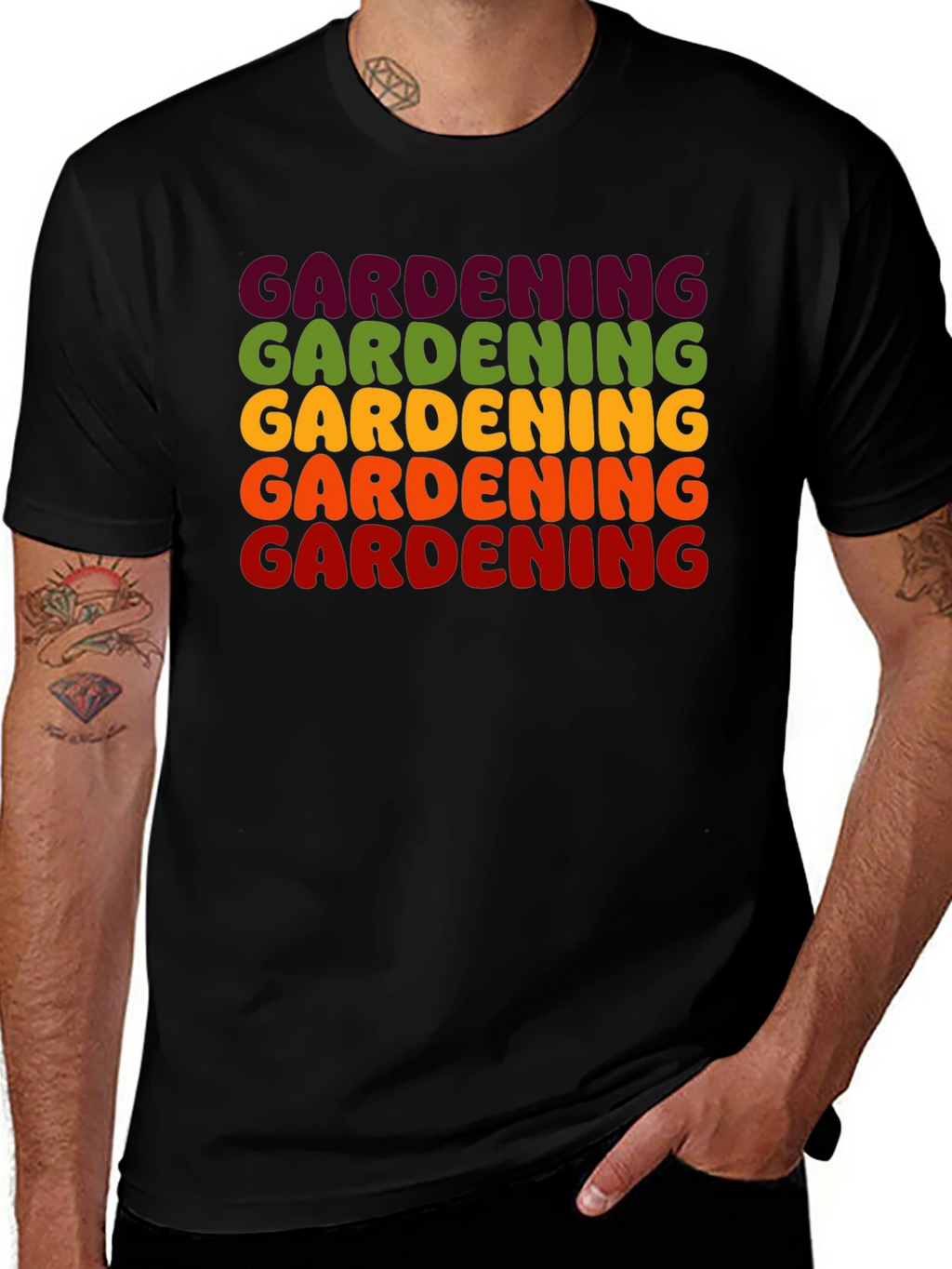 Gardening Retro T-Shirt