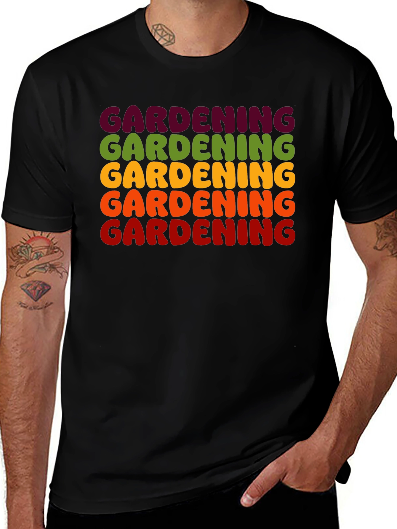 Gardening Retro T-Shirt
