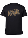 Nevada Graphic Print Black T-Shirt