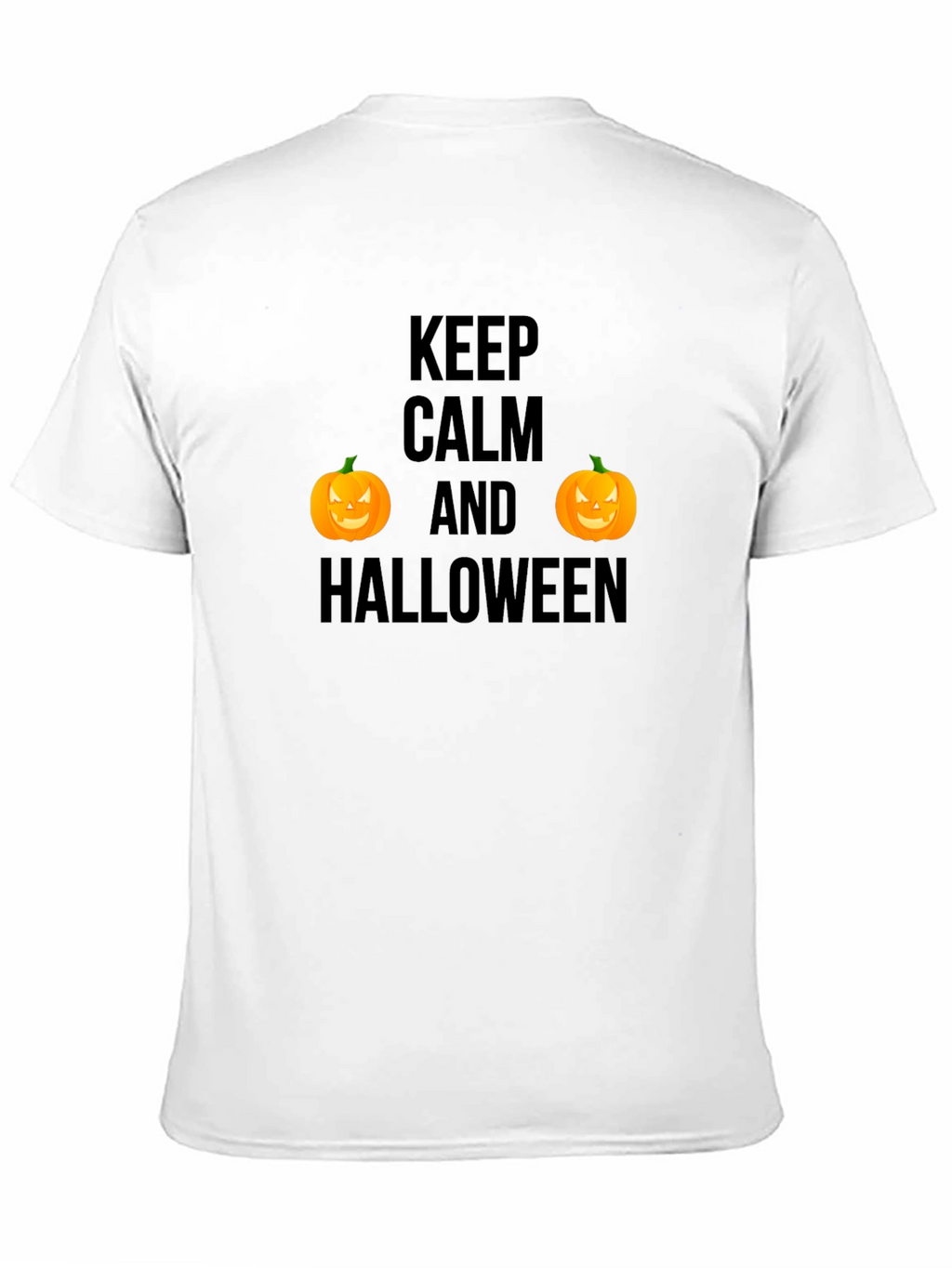 Keep Calm Halloween T-Shirt - Pumpkin Tee